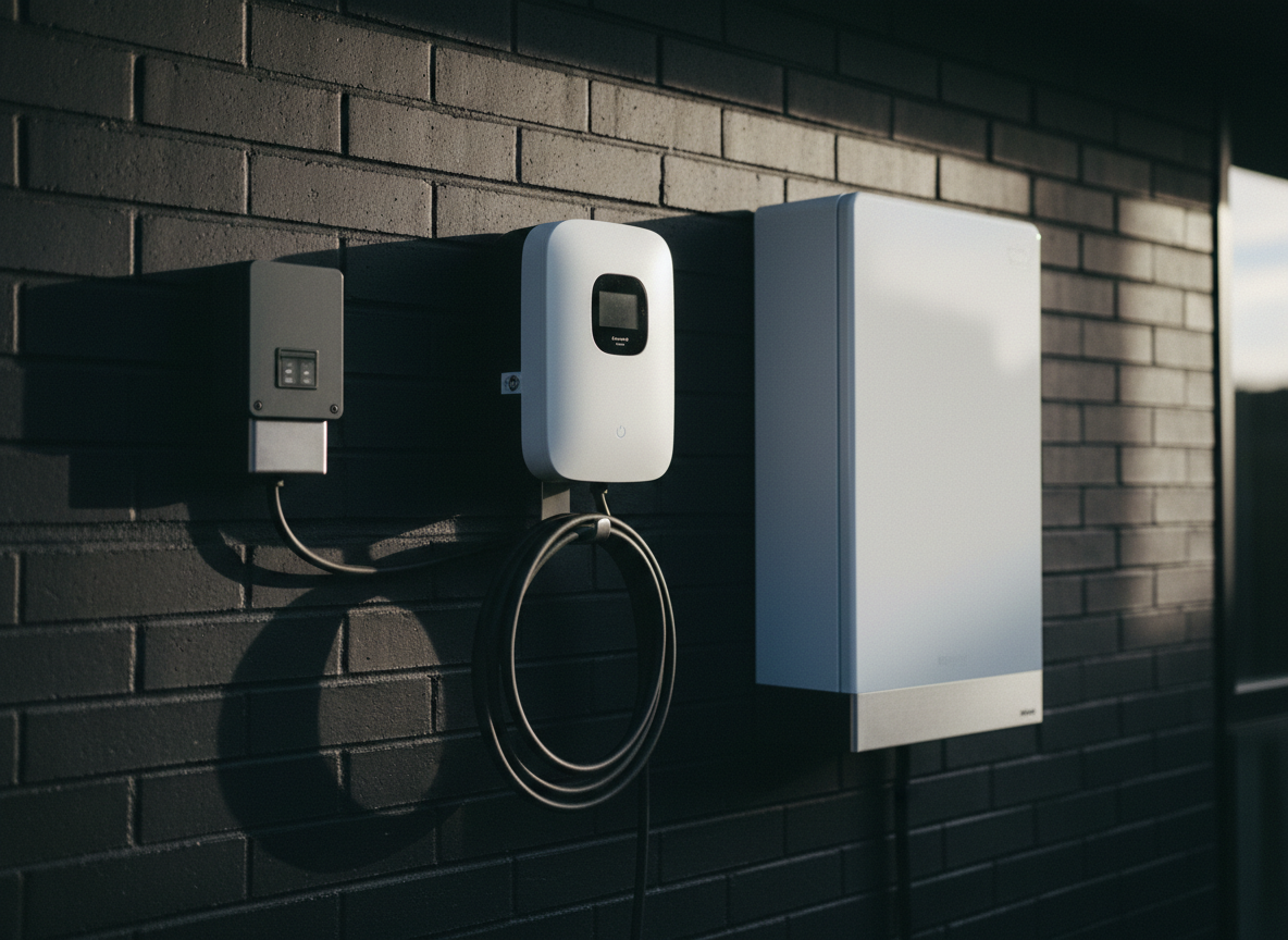EV charging inside a renewables stack