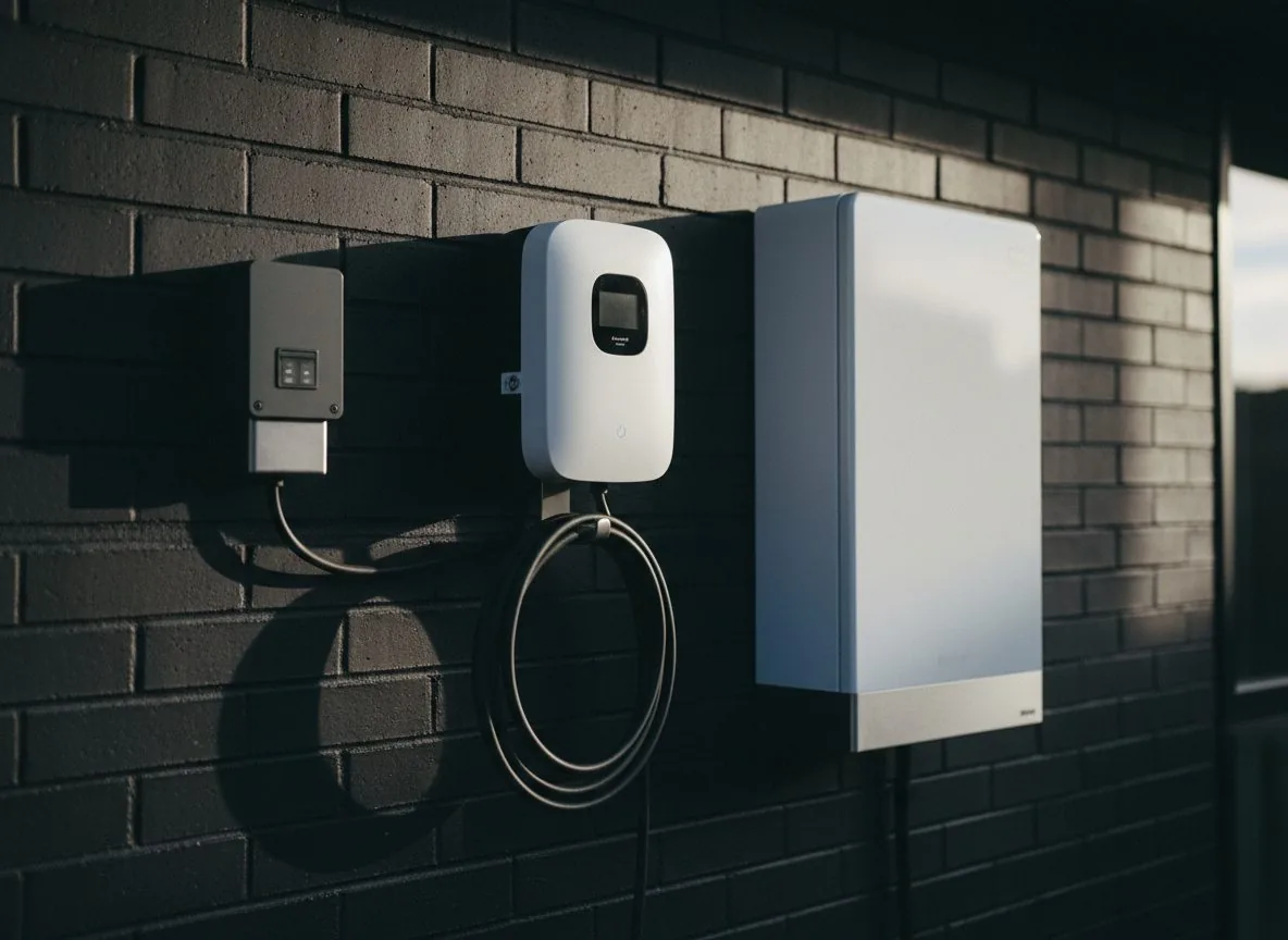EV charging inside a renewables stack